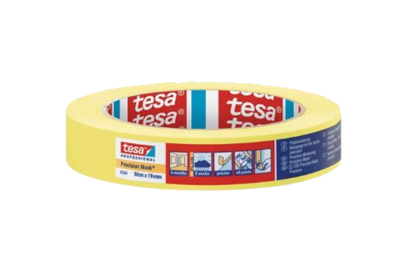 Малярная лента Tesa желтая 4334